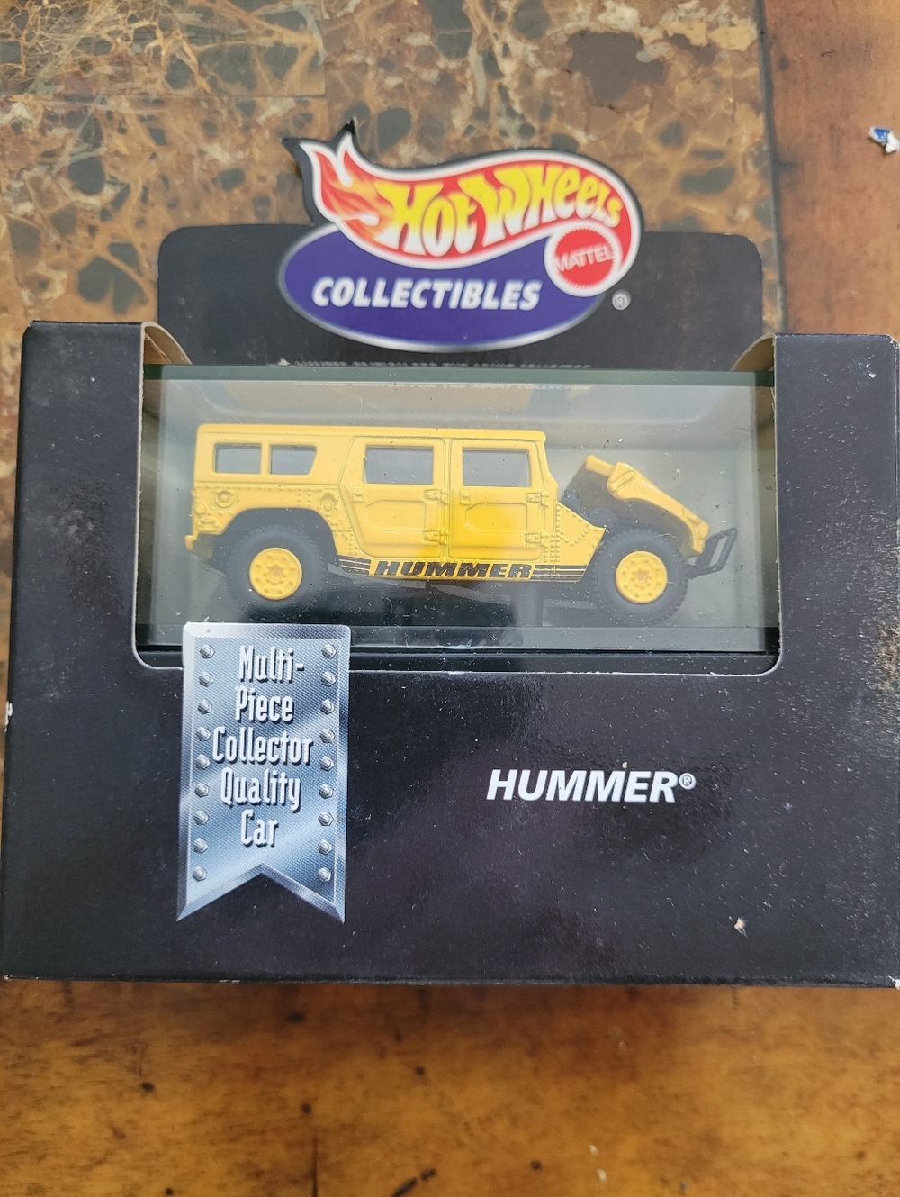 Hot Wheels Collectibles Yellow Hummer
